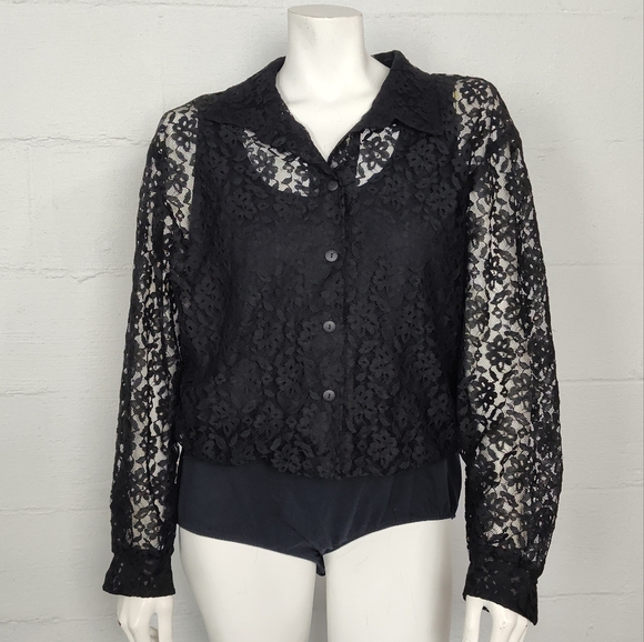 Vintage Fredrick's Of Hollywood Bodysuit - Picture 1 of 4